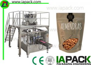110g Nuts Pouch Grain Pakiranje Machine Form ispuniti brtvljenje Pakiranje