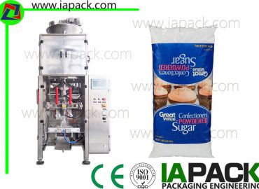 1 kg stroj za pakiranje šećera vertikalni stroj za pakiranje s volumetrijskom šalicom do 60 pakiranja po minuti