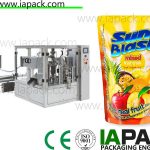 rotirajući voćni sok stroja za pakiranje tekućina punjenje uštede energije